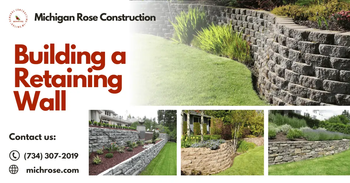 Building a Retaining Wall