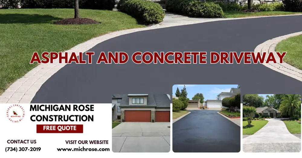 Asphalt and Concrete Driveways