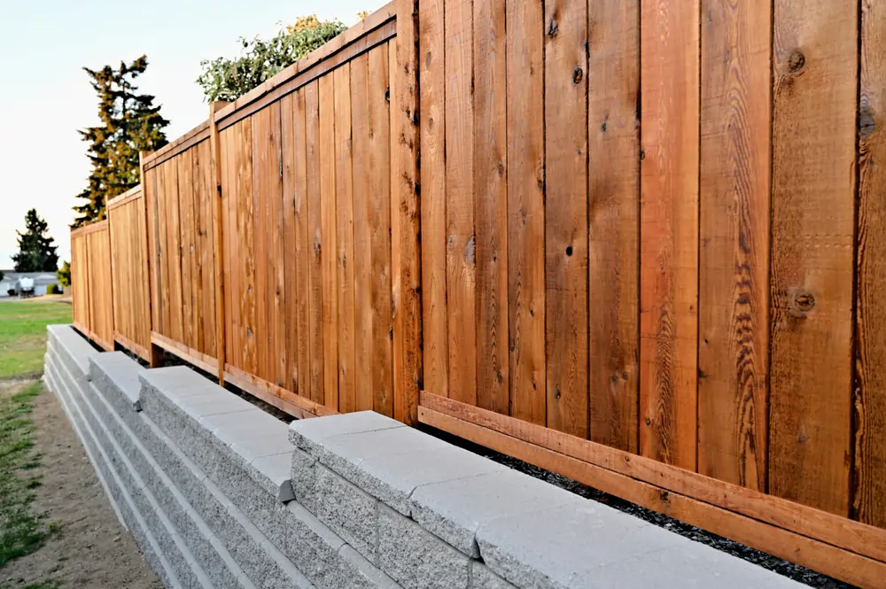 Retaining Wooden Fences