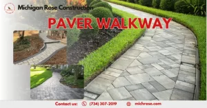 Paver walkway