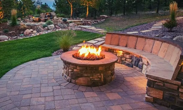firepit small patio
