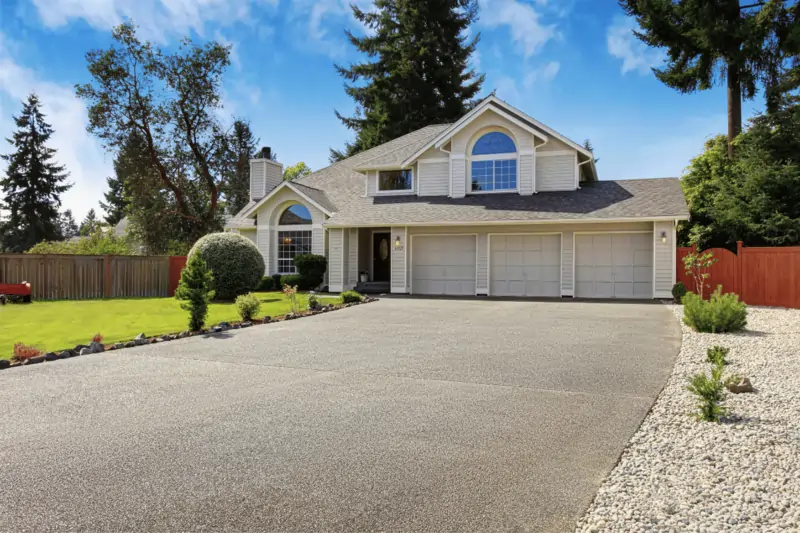 concrete driveway