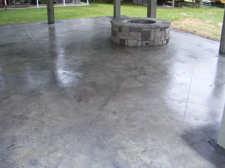 concrete stains patio