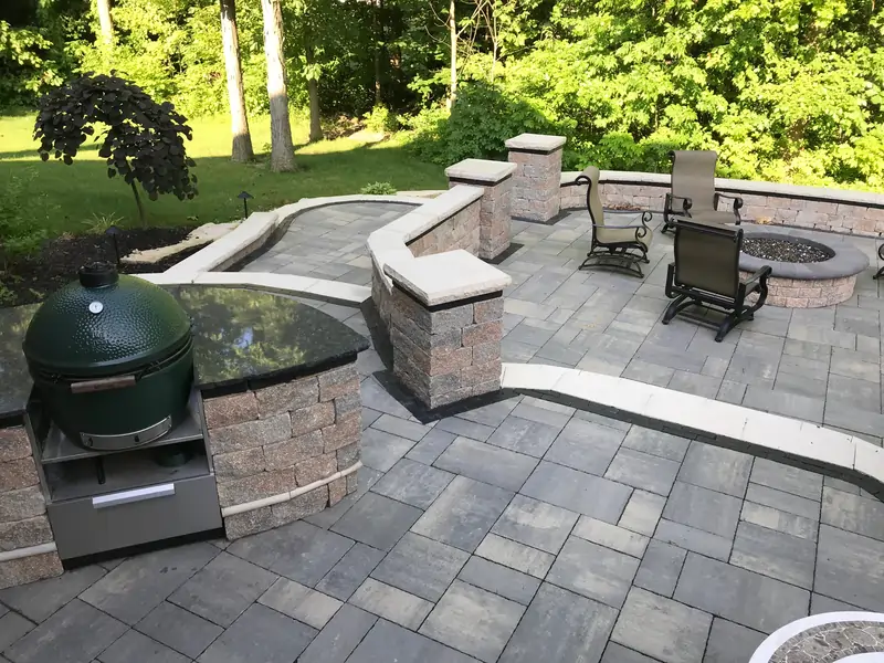 multi level patio