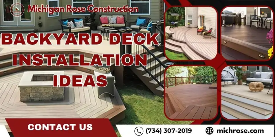 backyard deck installation blog image cover by michrose