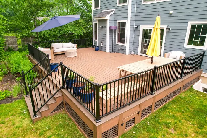 raised deck