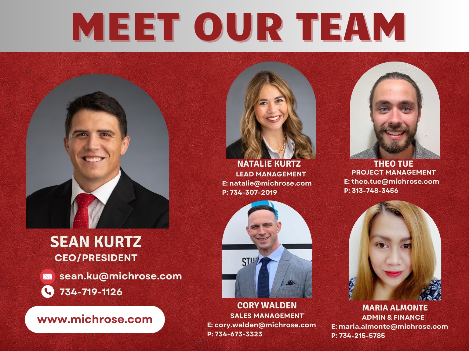 Michrose Construction-Our Team